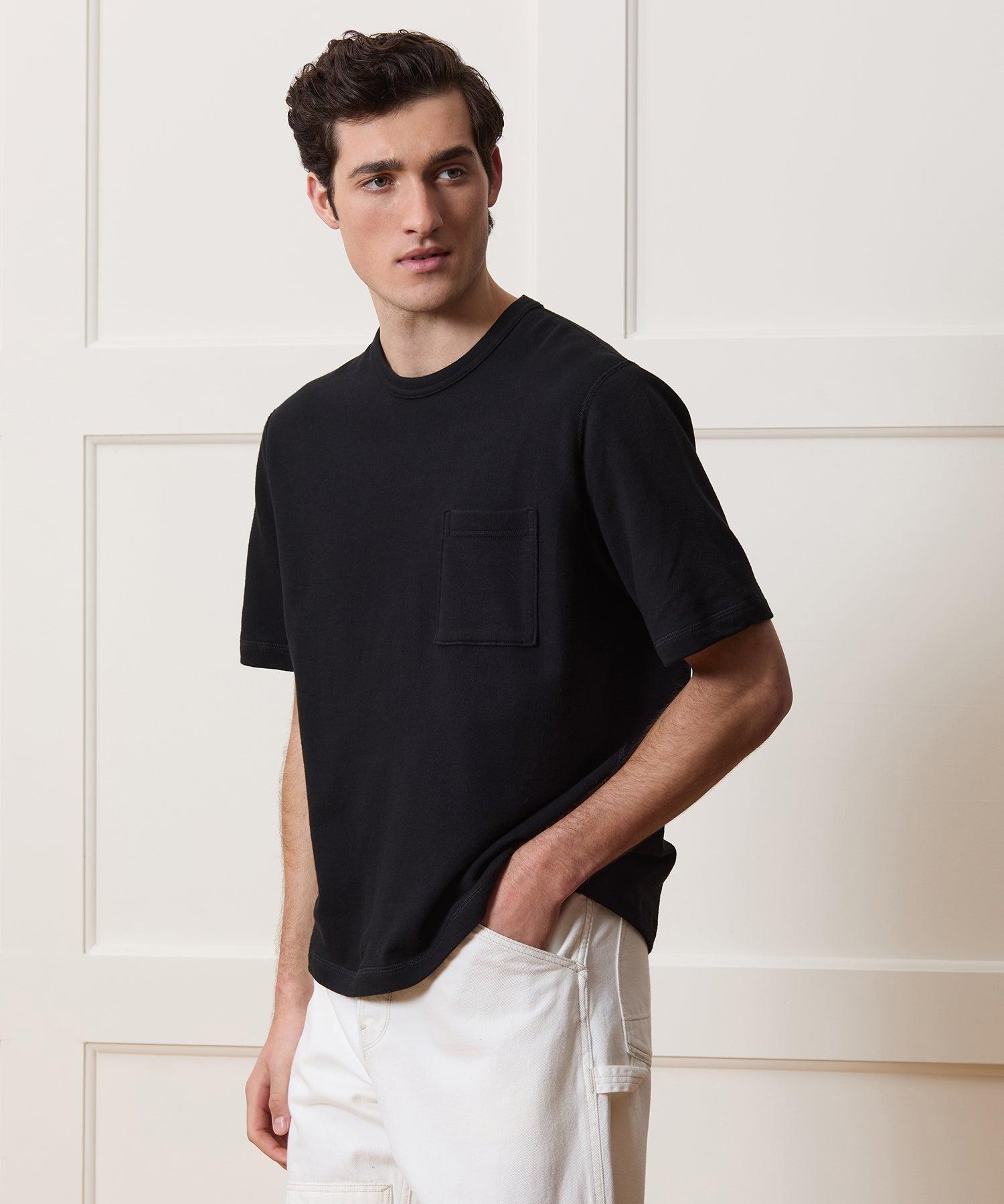 Lightweight Terry Cloth Short-Sleeve Sweatshirt Product Image