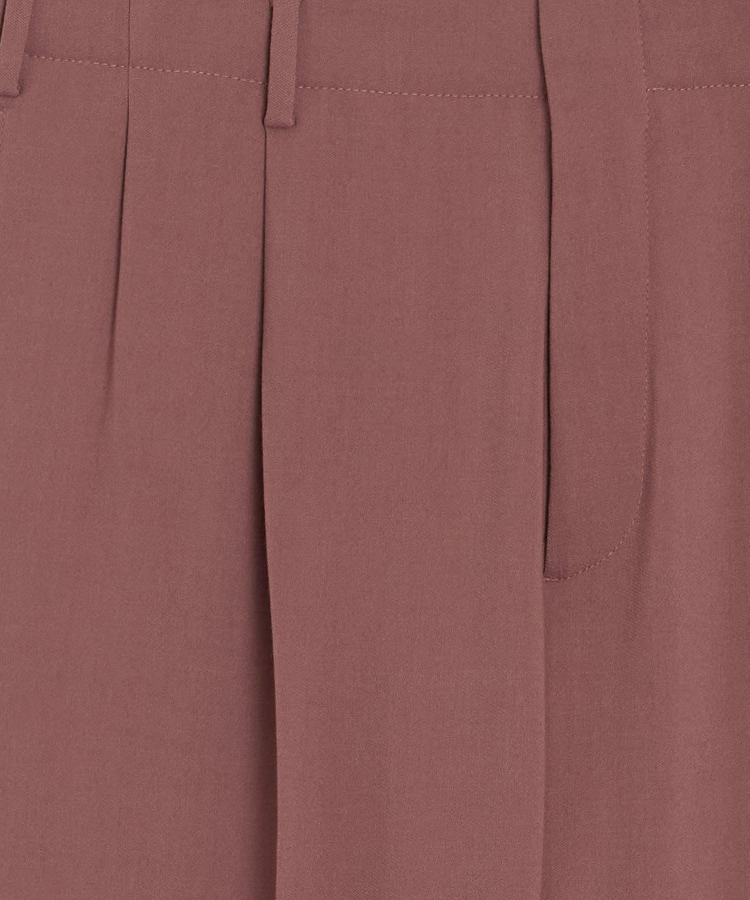 Italian Heathered Cotton Side Tab Trouser Product Image