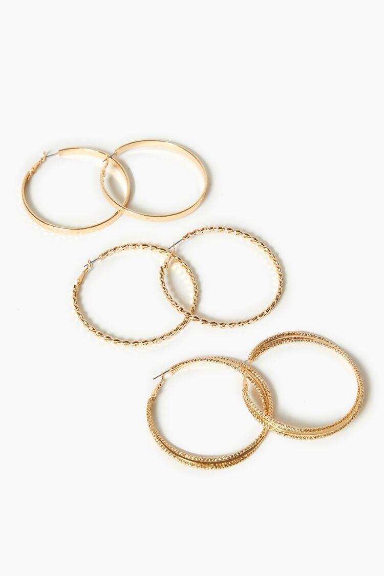 Twisted Hoop Earring Set | Forever 21 Product Image