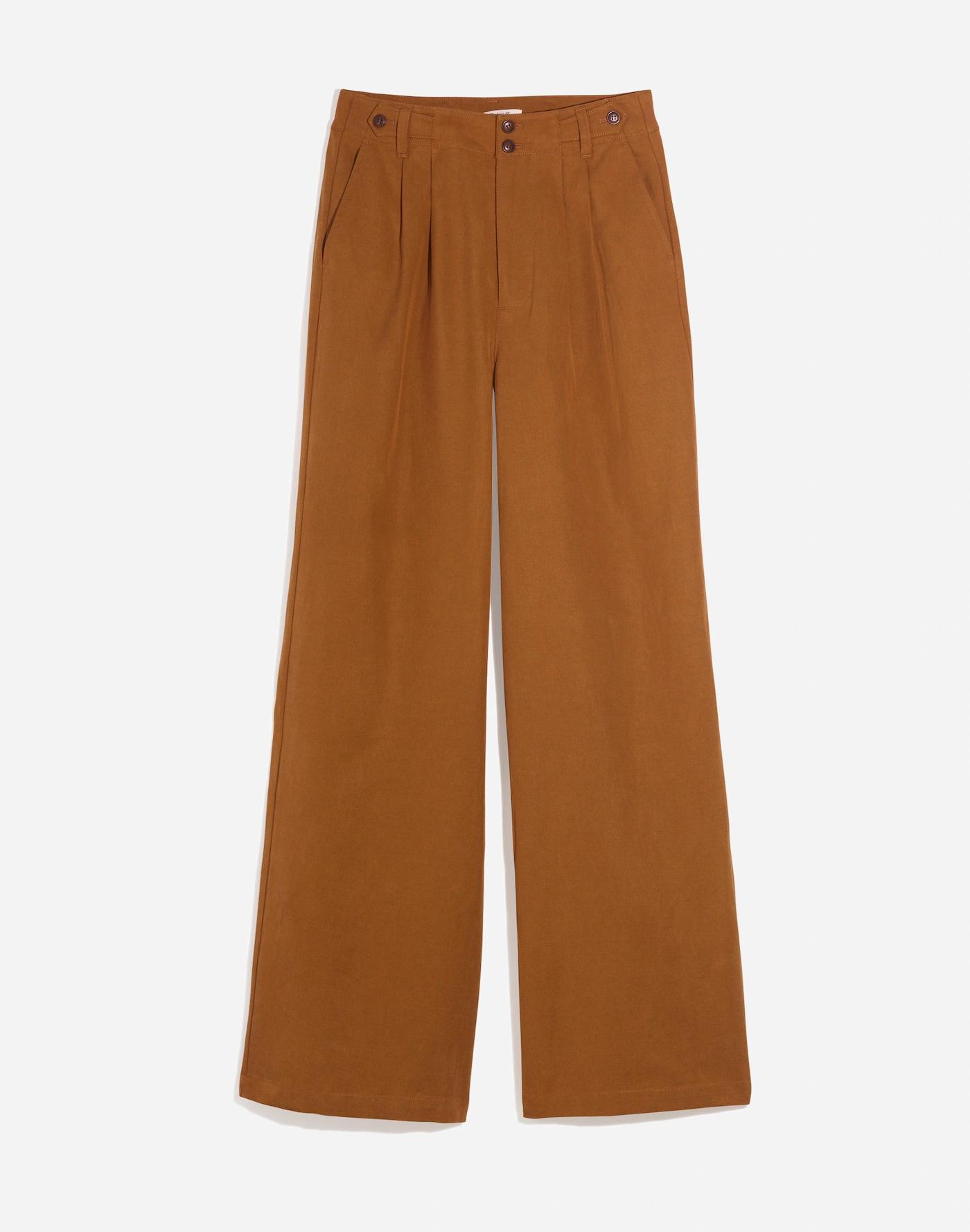 The Petite Harlow Wide-Leg Pant Product Image