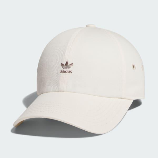 adidas Women Relaxed Mini Logo Hat Wonder White 1 Size Product Image