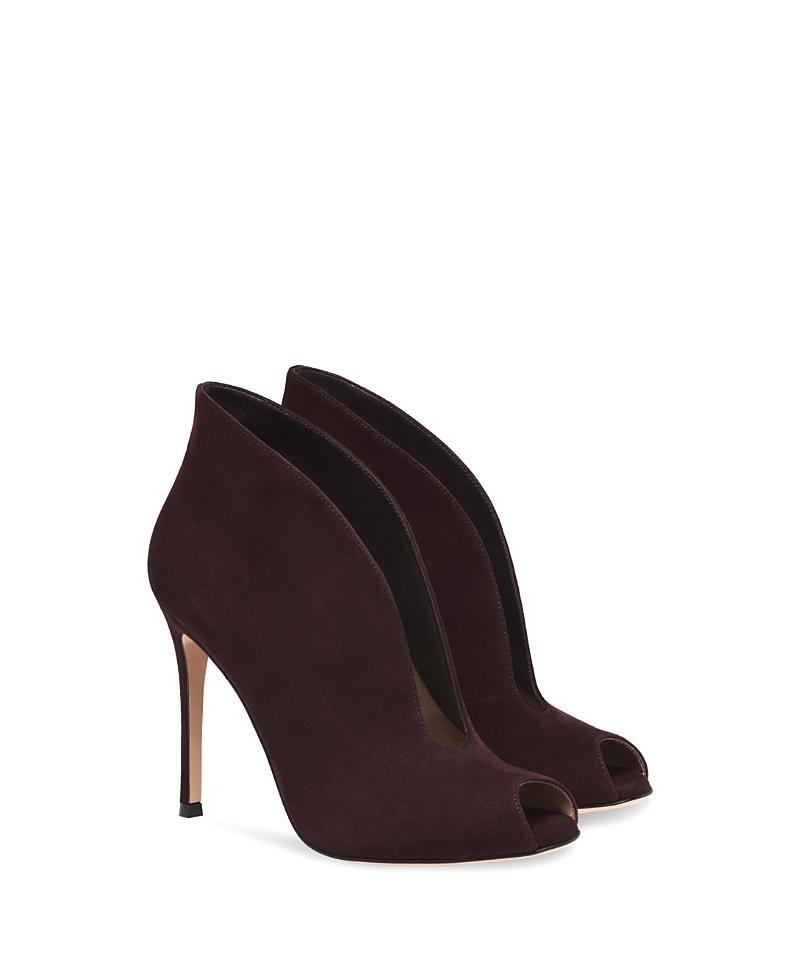 Gianvito Rossi Womens Vamp Booties Product Image