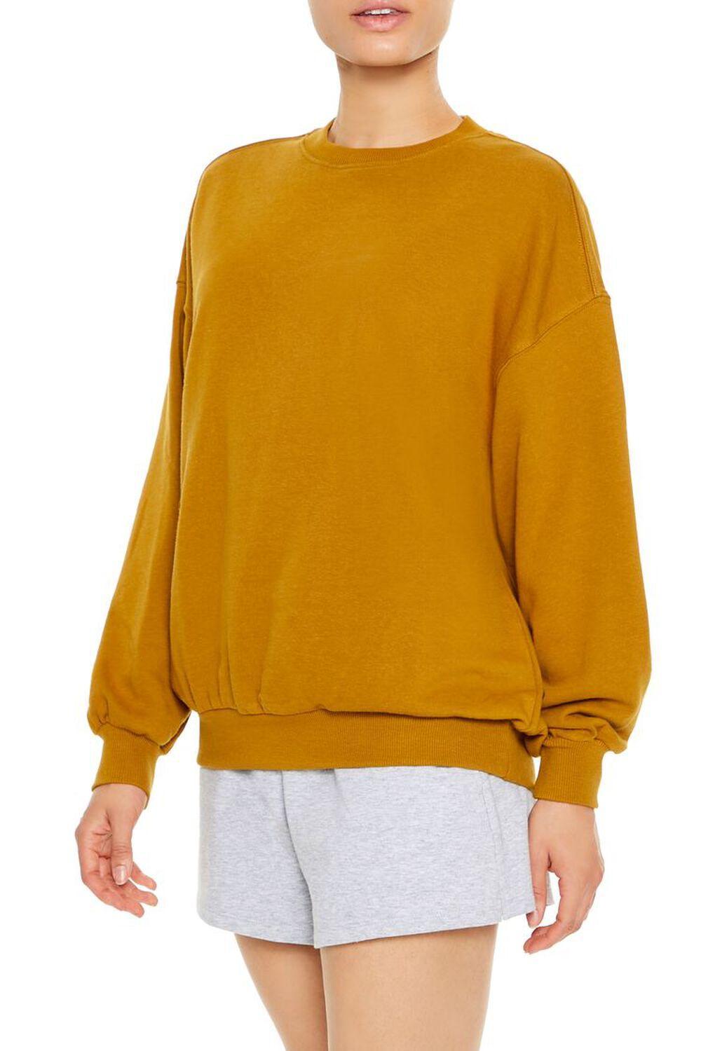 Oversized French Terry Pullover | Forever 21 Product Image