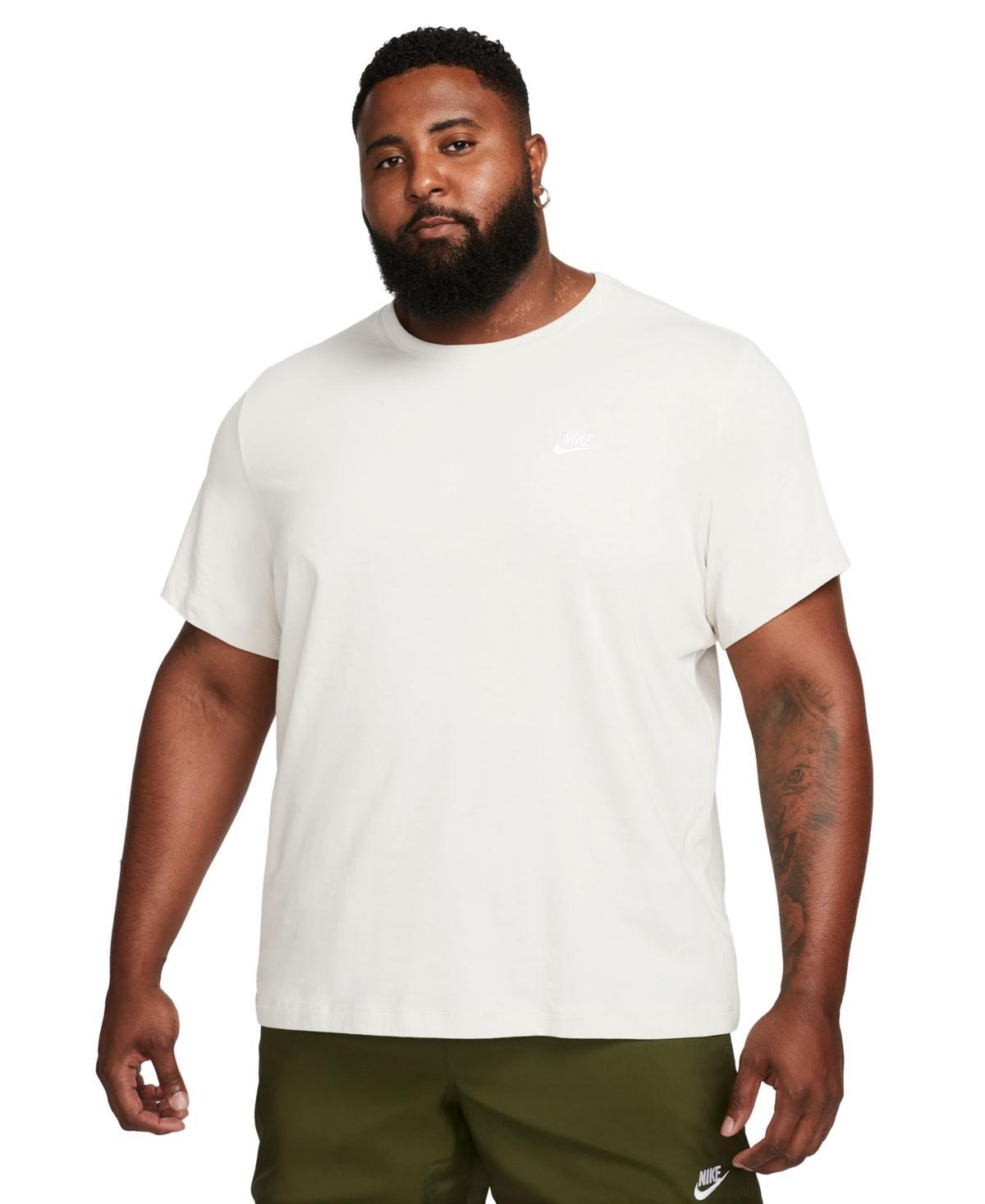 Men's Nike Sportswear Club Tee, Size: XL, Flax Product Image