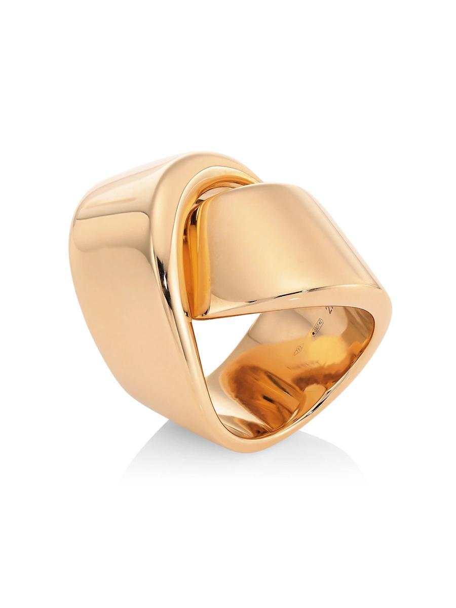 Womens Abbraccio 18K Rose Gold Ring Product Image