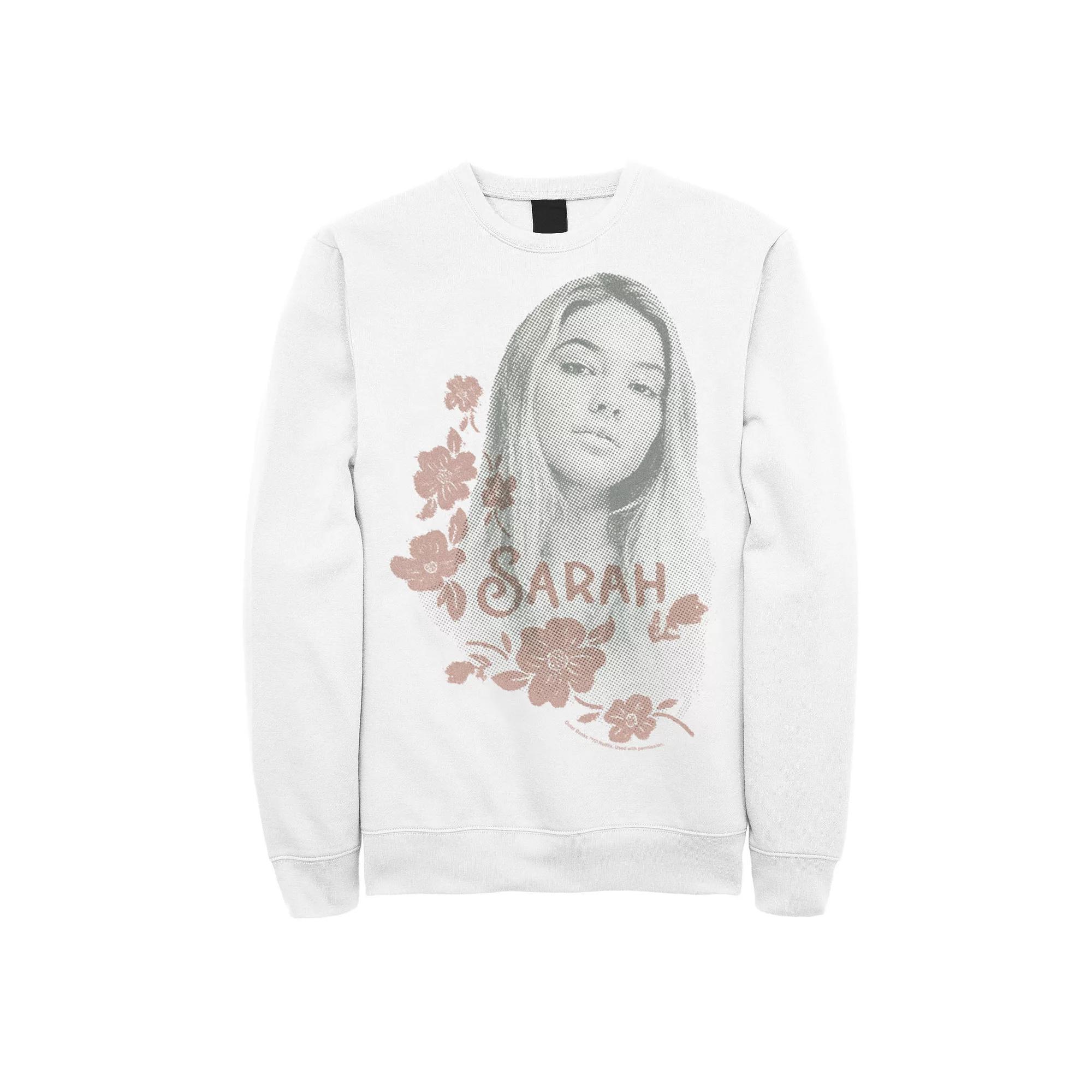 Men's Outer Banks Sarah Floral Portrait Sweatshirt, Boy's, Size: XL, White Product Image
