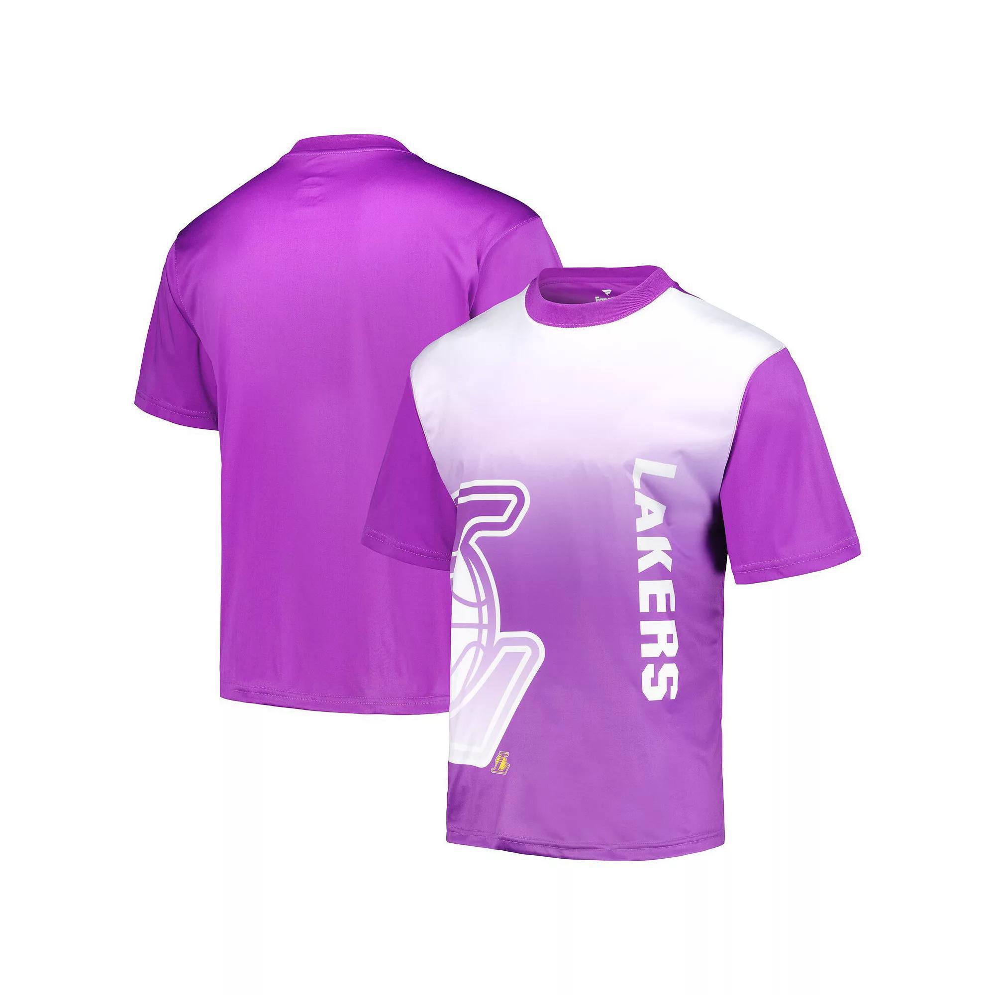 Men's Purple Los Angeles Lakers Sublimated T-Shirt, Size: Medium Product Image