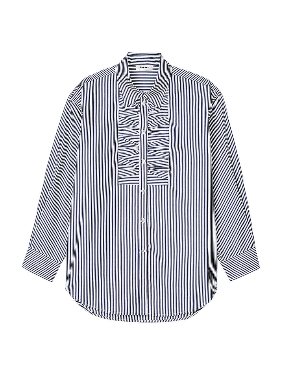 Womens Rhinestone Check Shirt Product Image