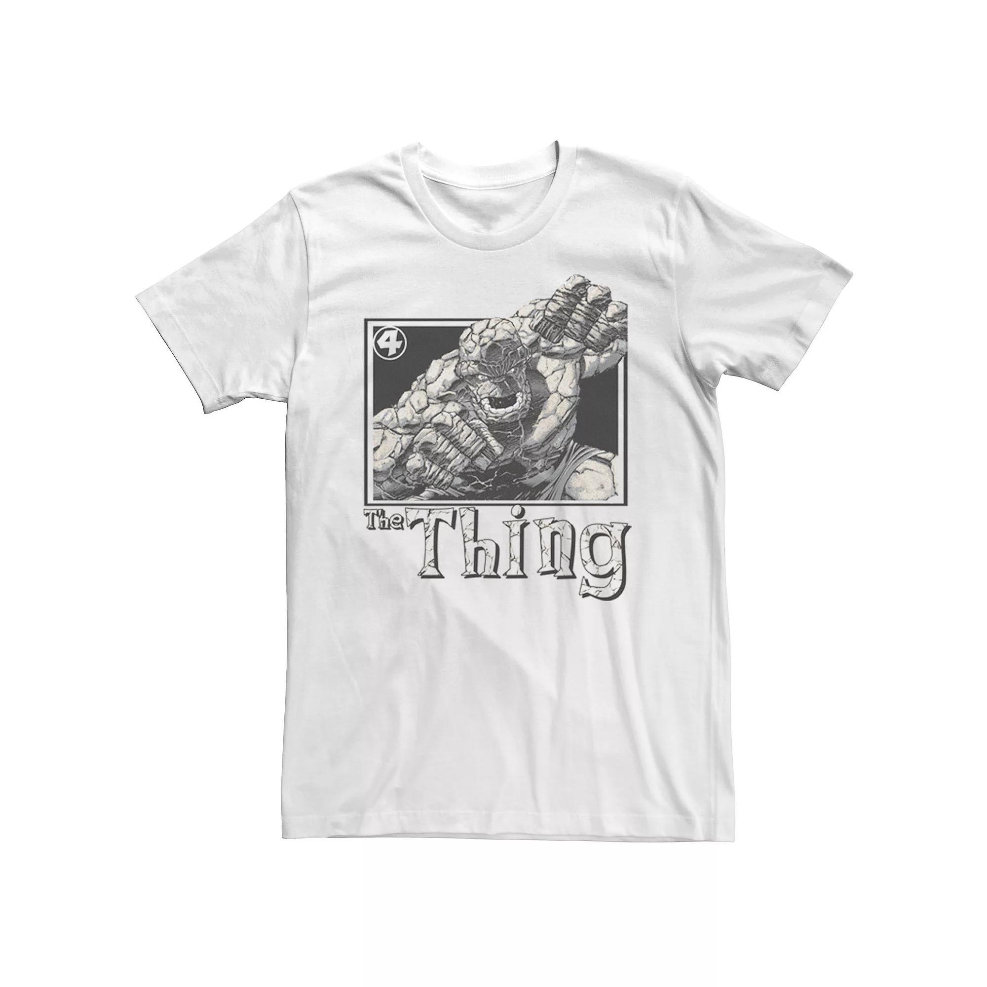 Men's Marvel Fantastic Four The Thing Simple Portrait Tee,  Product Image