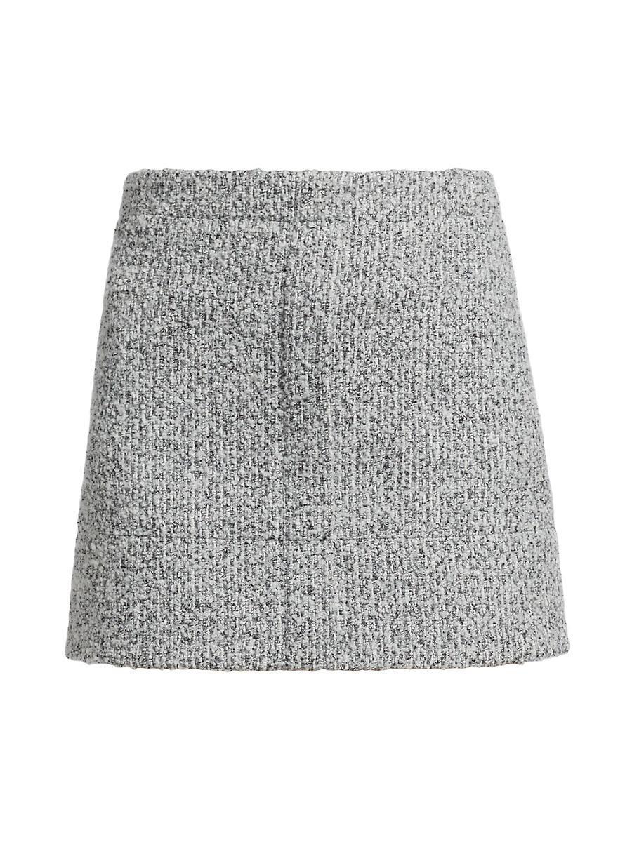 Womens Elise Boucle Miniskirt Product Image