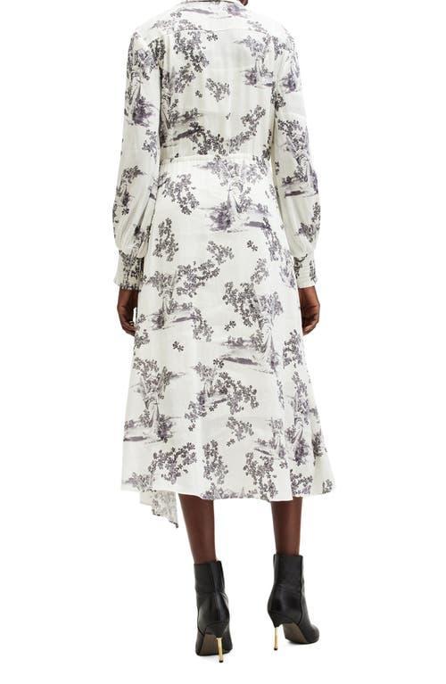 Sky Midi Dress In Maria Off White Product Image