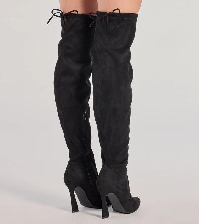 Stylish Moves Over-The-Knee Stiletto Boots Product Image