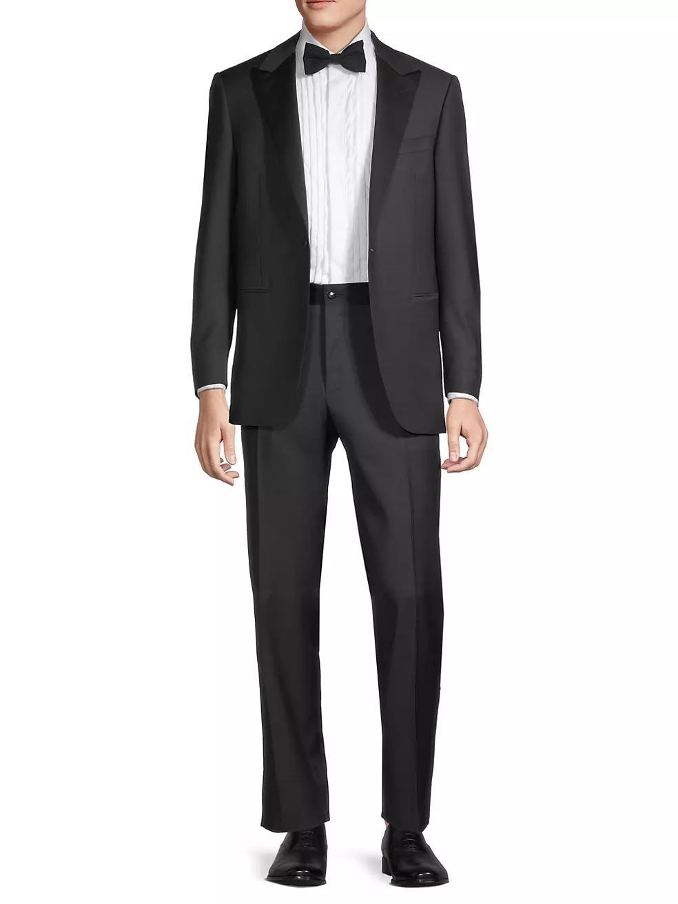 Birdseye Wool Tuxedo Product Image