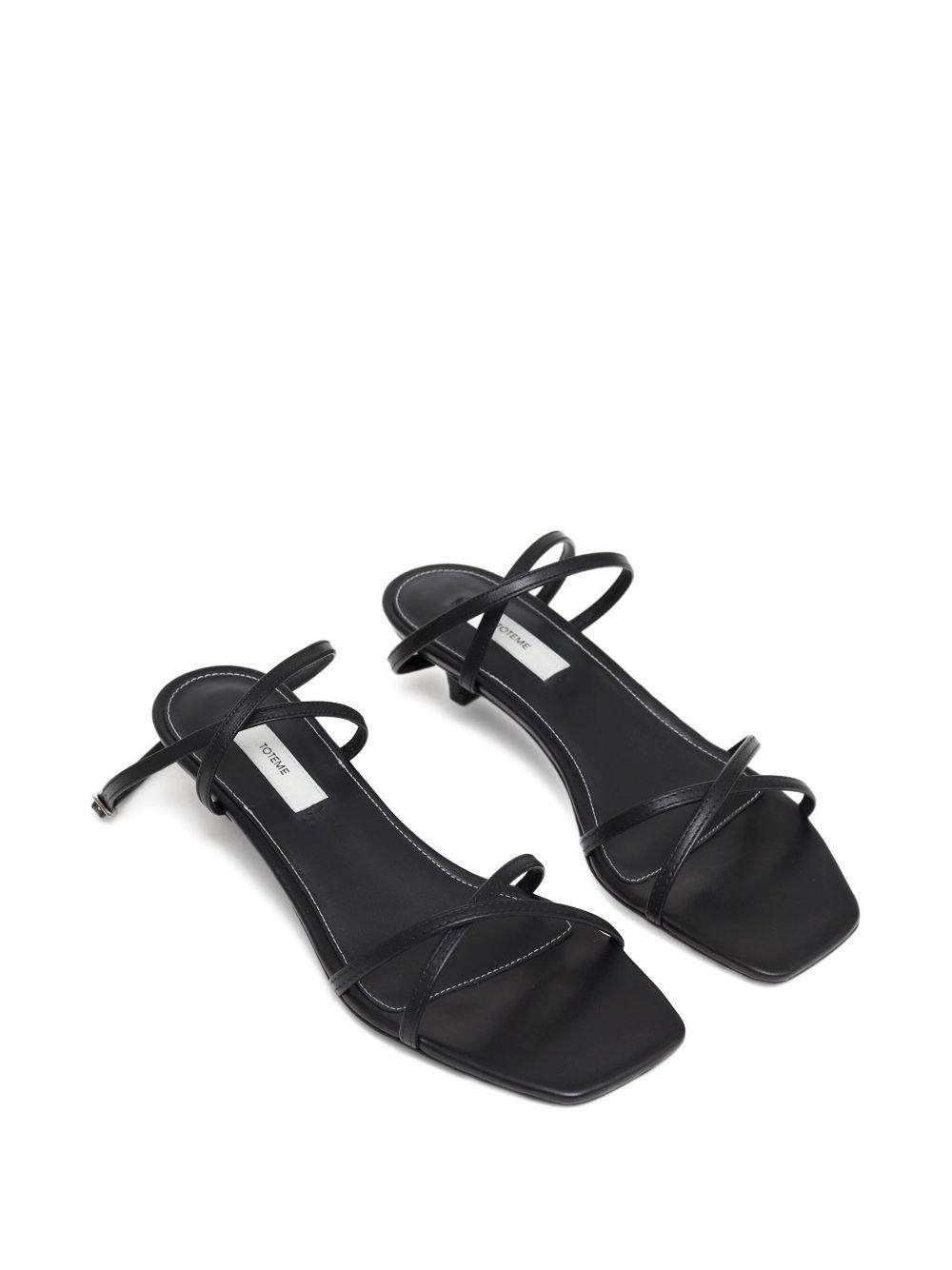 strappy heeled sandals Product Image