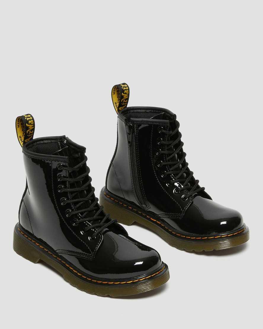 Junior 1460 Patent Leather Lace Up Boots Product Image