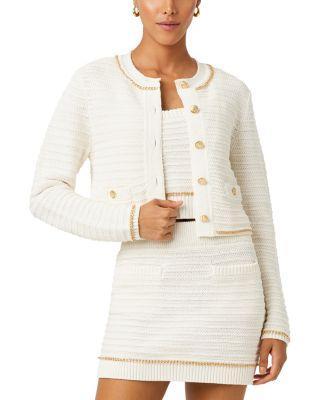Cecilia Textured Knit Jacket  Product Image