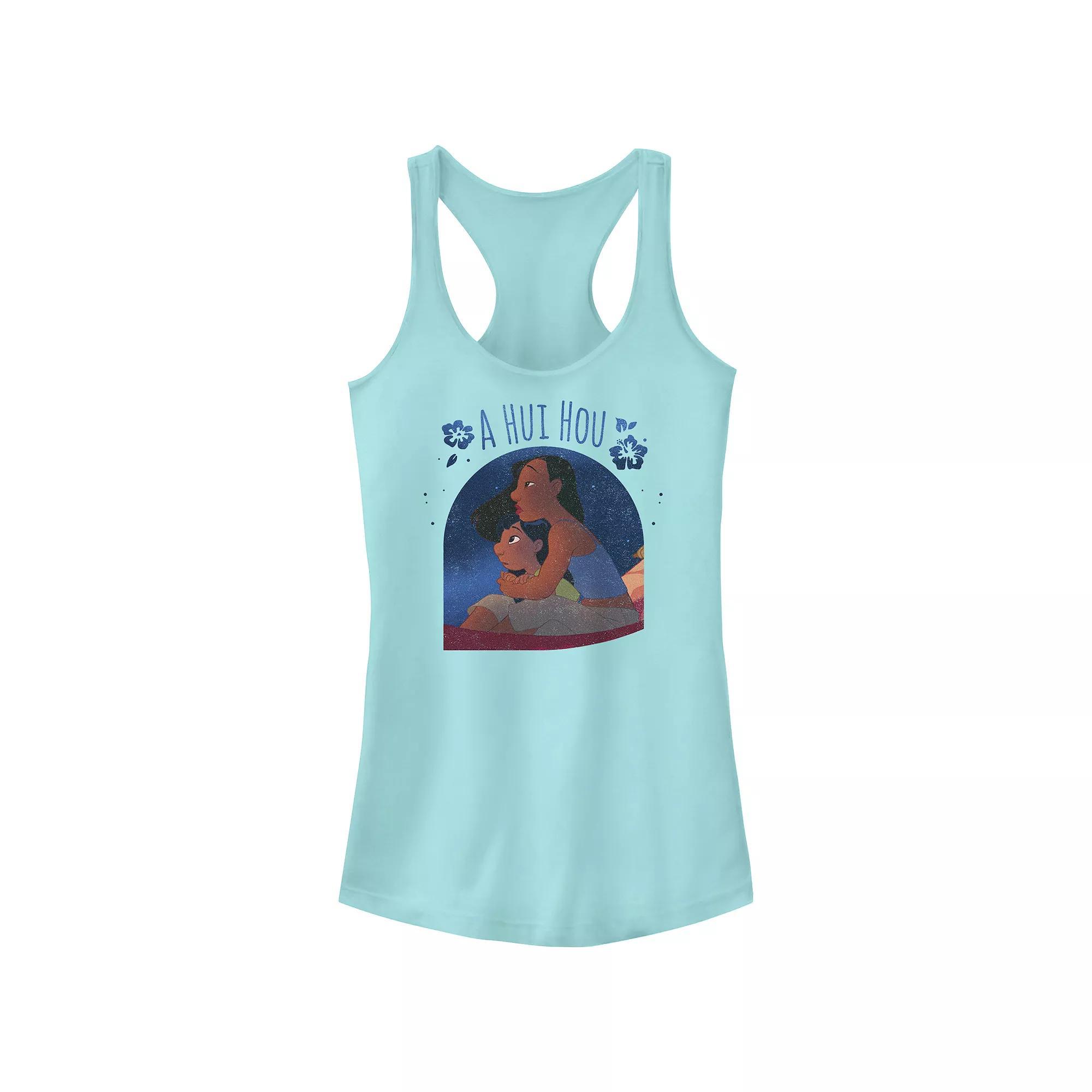 Disney's Lilo & Stitch And Nani A Hui Hou Juniors' Racerback Tank Top, Girl's,  Product Image