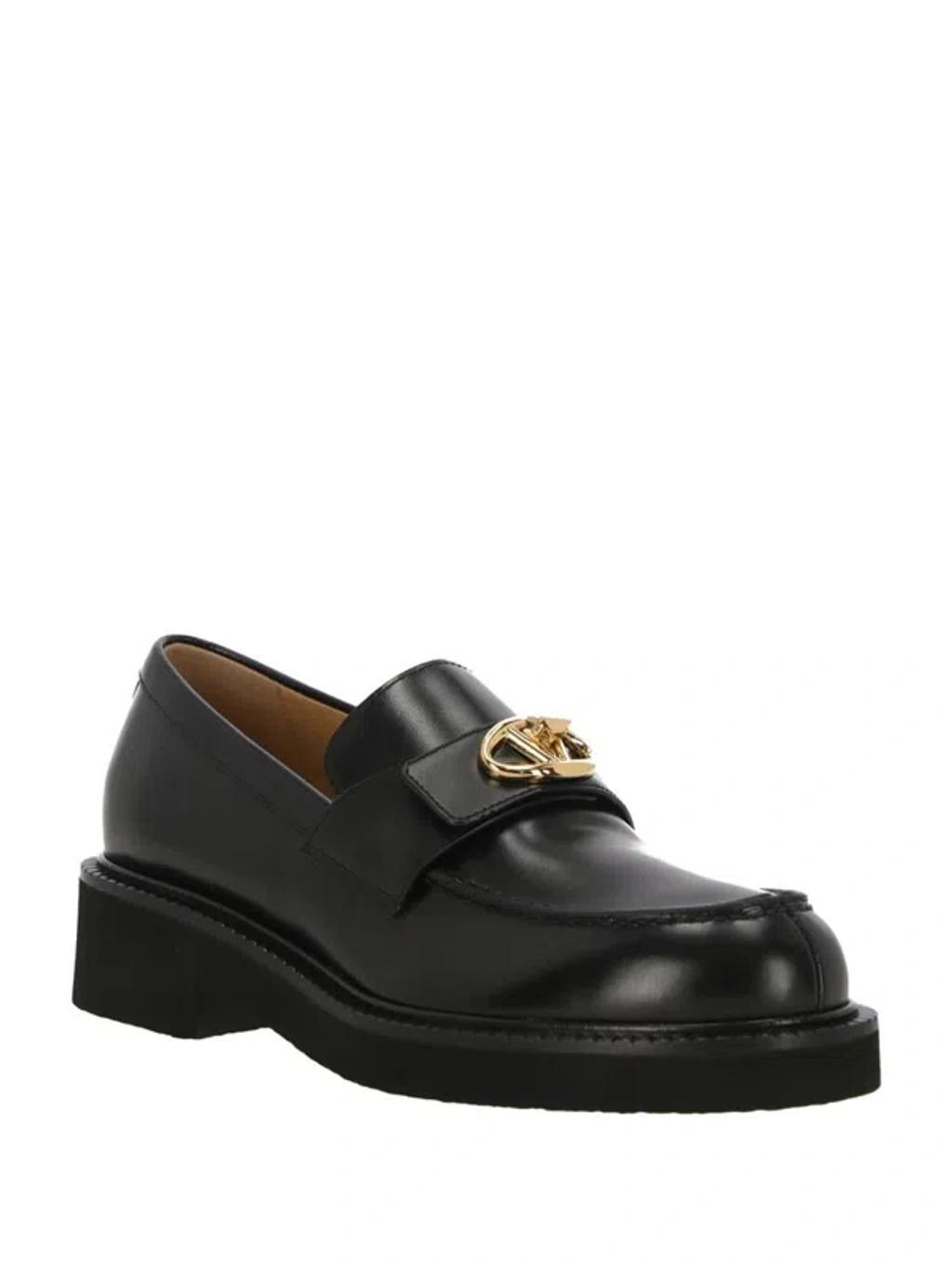 VALENTINO GARAVANI Loavers In Black Product Image