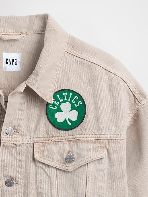 NBA Boston Celtics Icon Denim Jacket Product Image