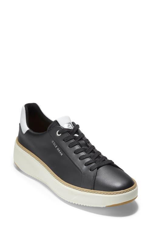 Cole Haan GrandPr Topspin Leather Platform Sneakers Product Image