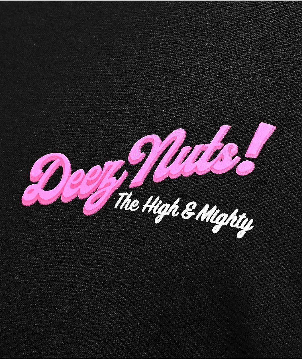 The High & Mighty Deez Nuts Black T-Shirt Product Image