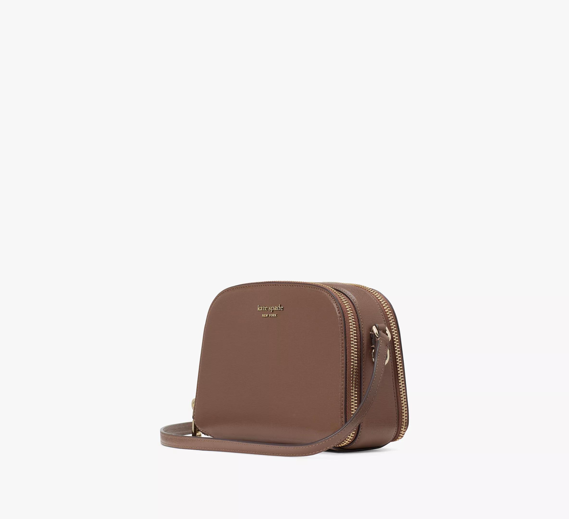 Devin Double Zip Dome Crossbody Product Image