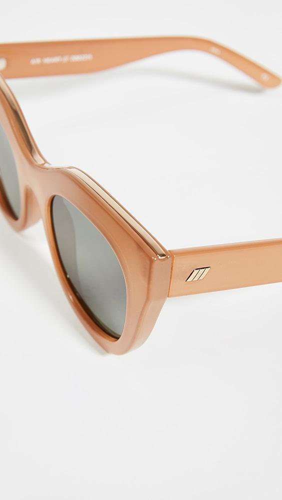 Le Specs Air Heart Sunglasses | Shopbop Product Image