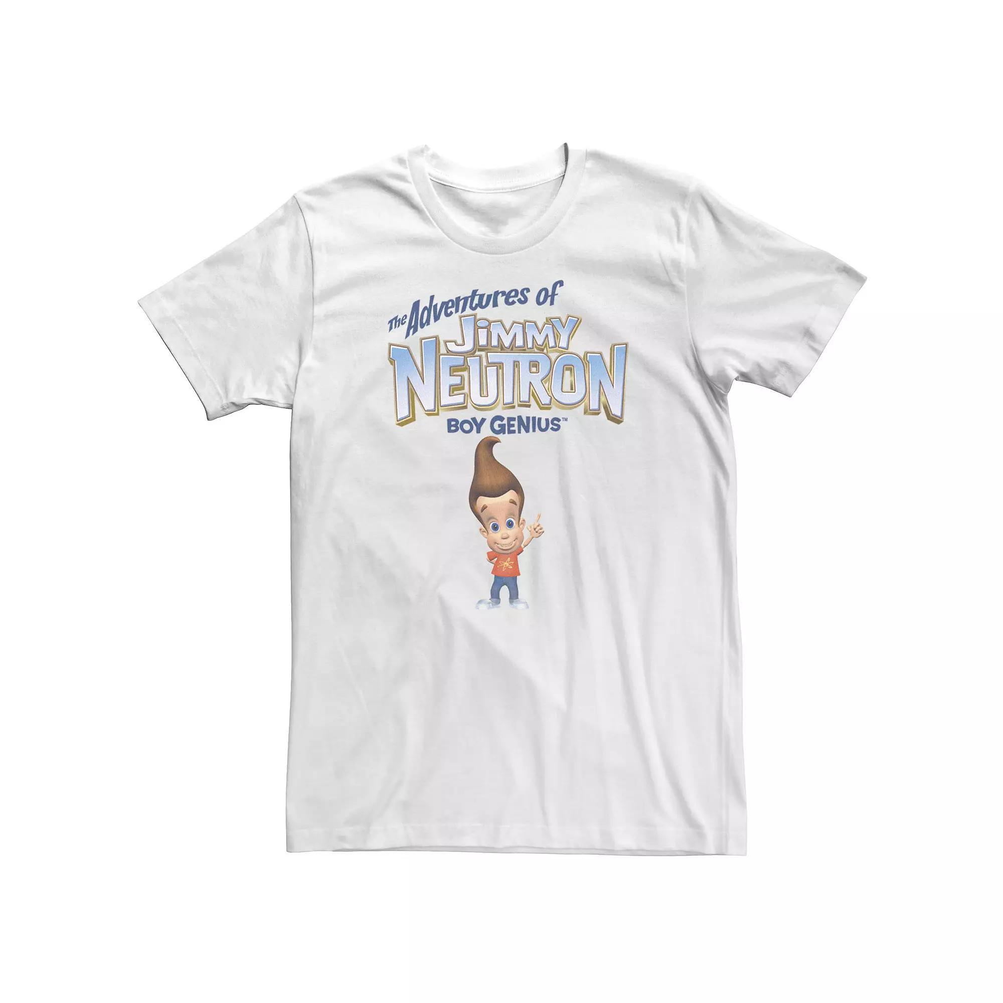 Men's Jimmy Neutron Title Logo Tee,  Product Image