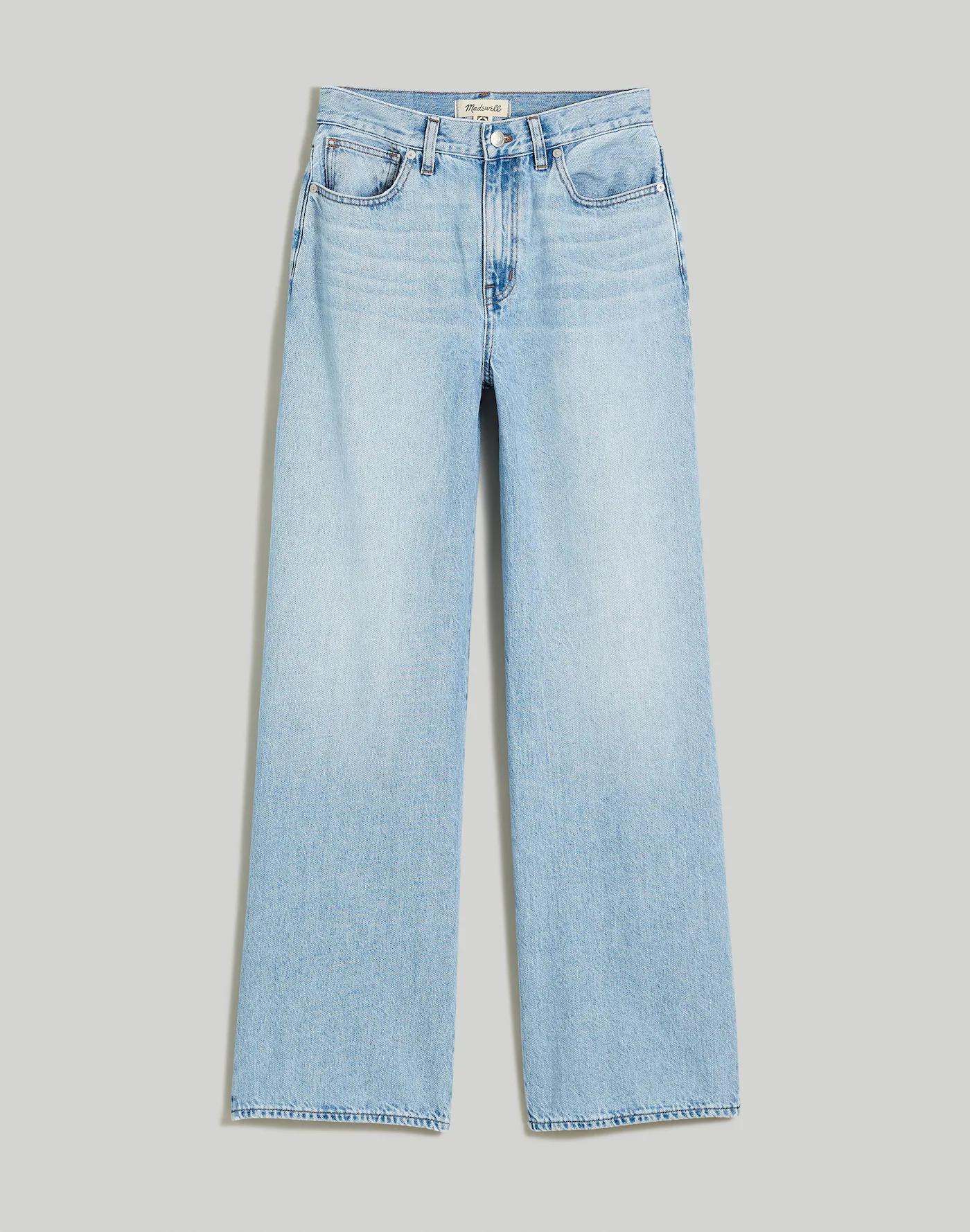 Superwide-Leg Jeans in Ahern Wash: Airy Denim Edition Product Image