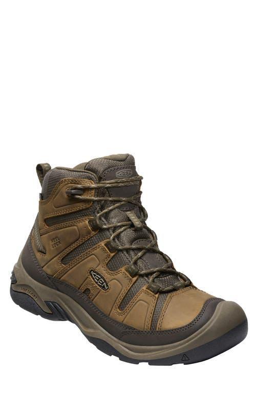 KEEN Mens Circadia Mid Hiking Waterproof Boots Product Image