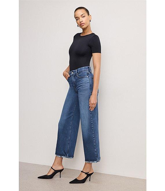 Good American Short Sleeve Boatneck Tee Product Image