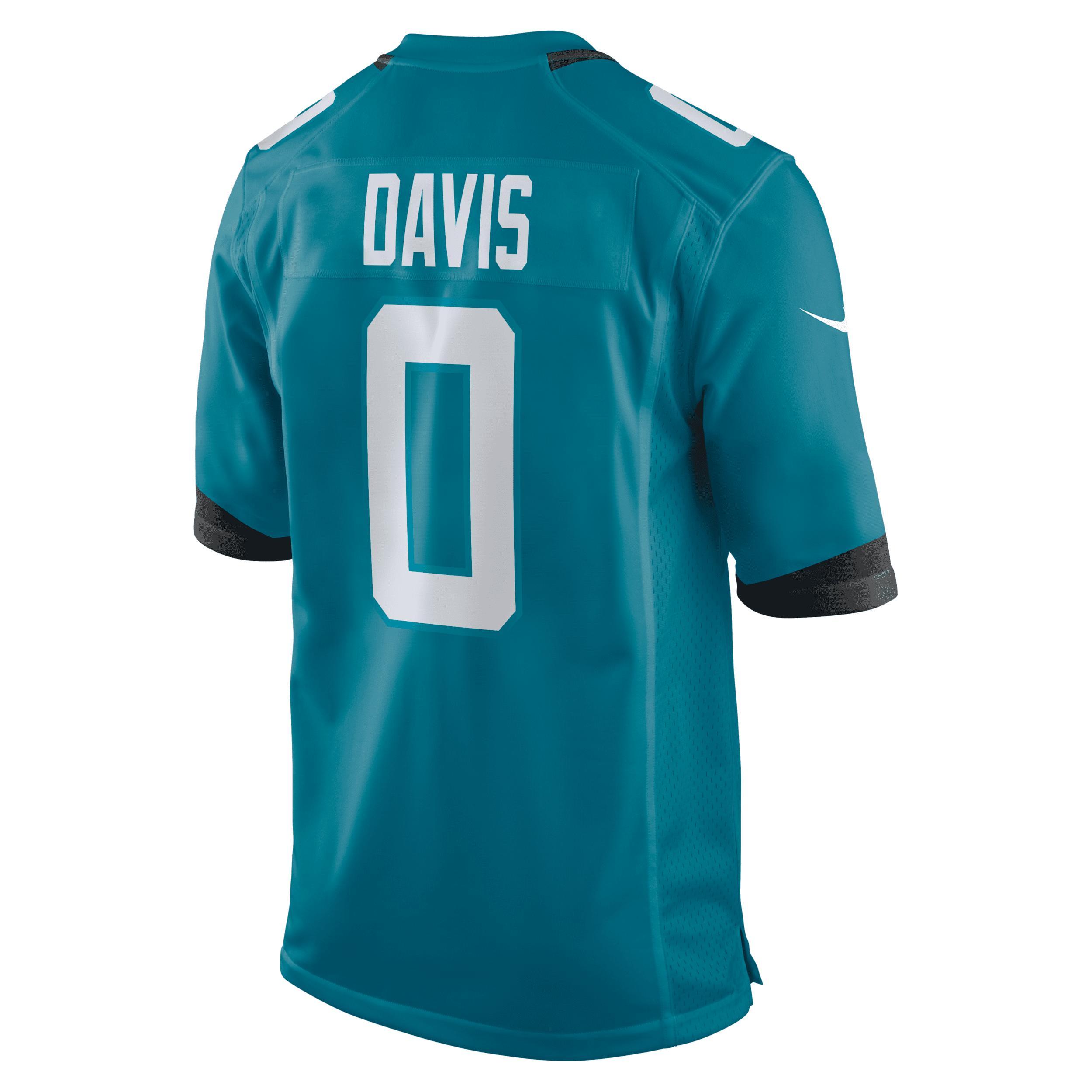 Gabe Davis Jacksonville Jaguars Nike Men's NFL Game Football Jersey Product Image