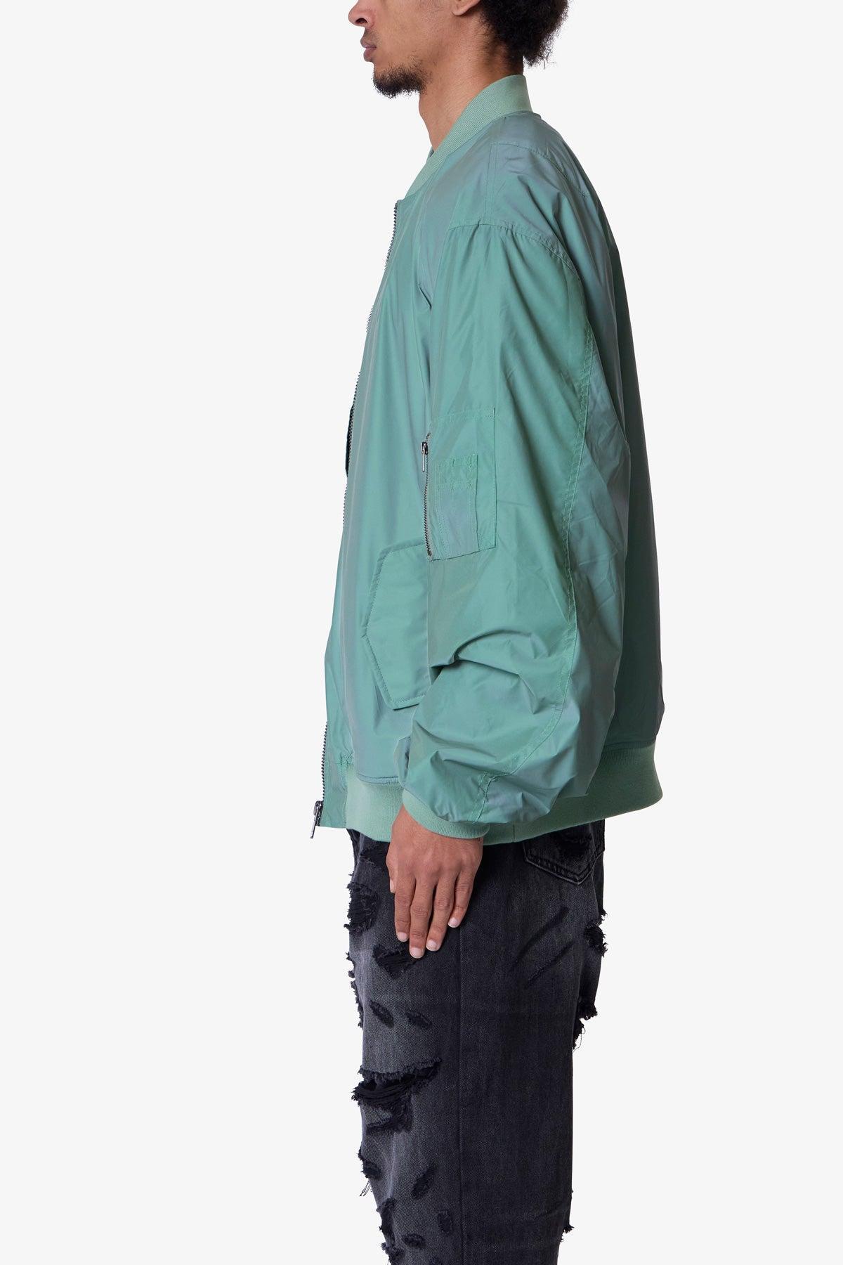 High Visibility Bomber Jacket - Olive Product Image