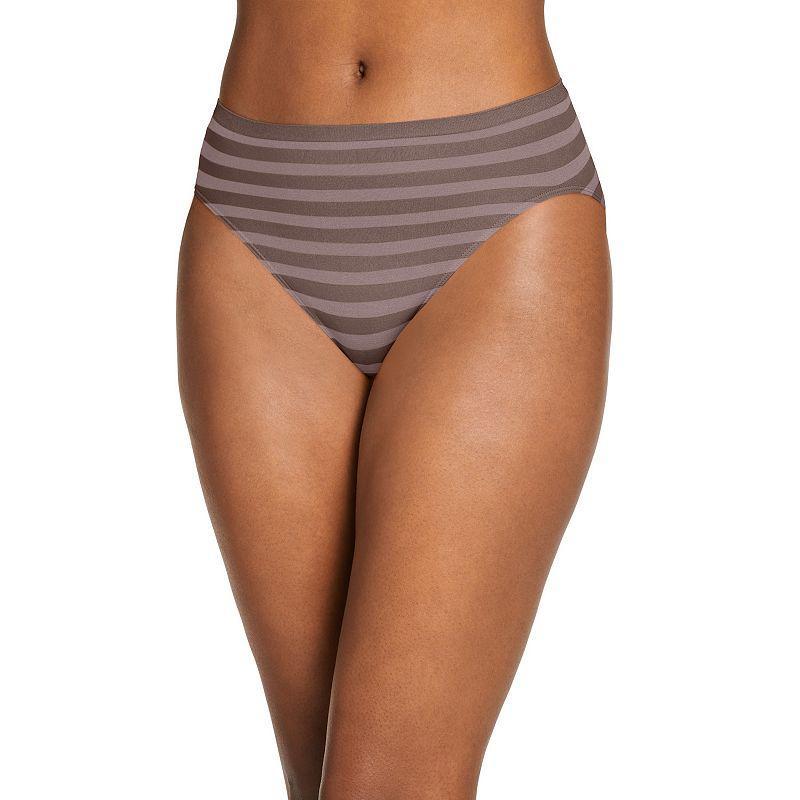 Jockey® Matte & Shine Seamfree® Hi Cut Panty - 1306 Product Image