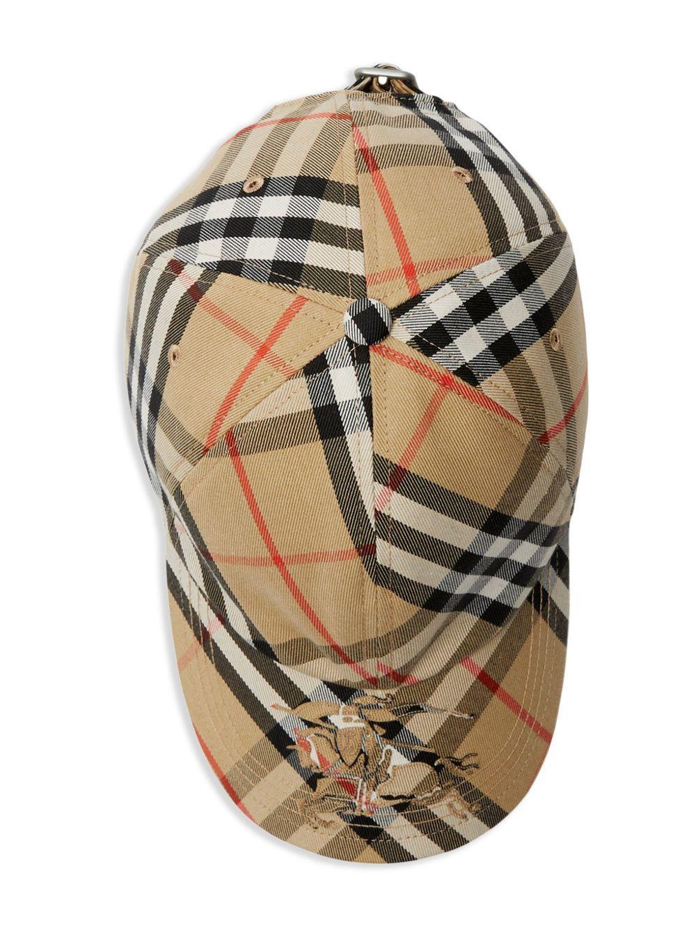 Vintage Check baseball cap Product Image