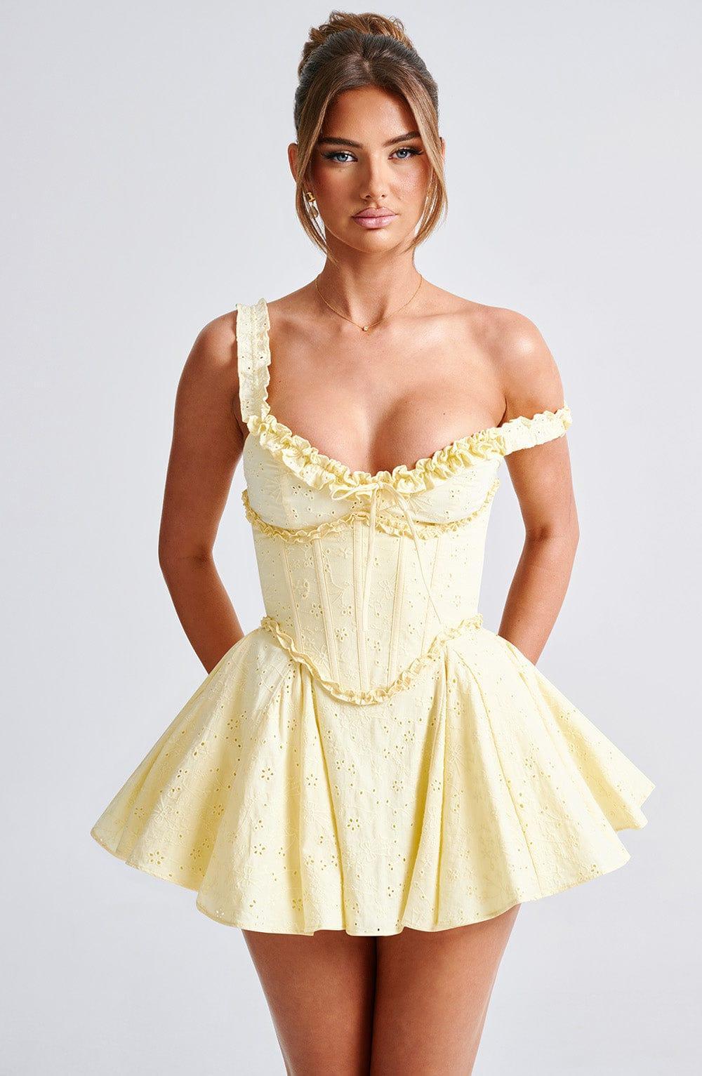 Elva Playsuit - Lemon Product Image