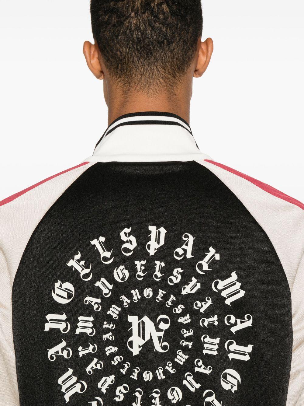 monogram colour-block track jacket Product Image