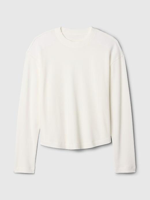 Oversized Waffle T-Shirt Product Image