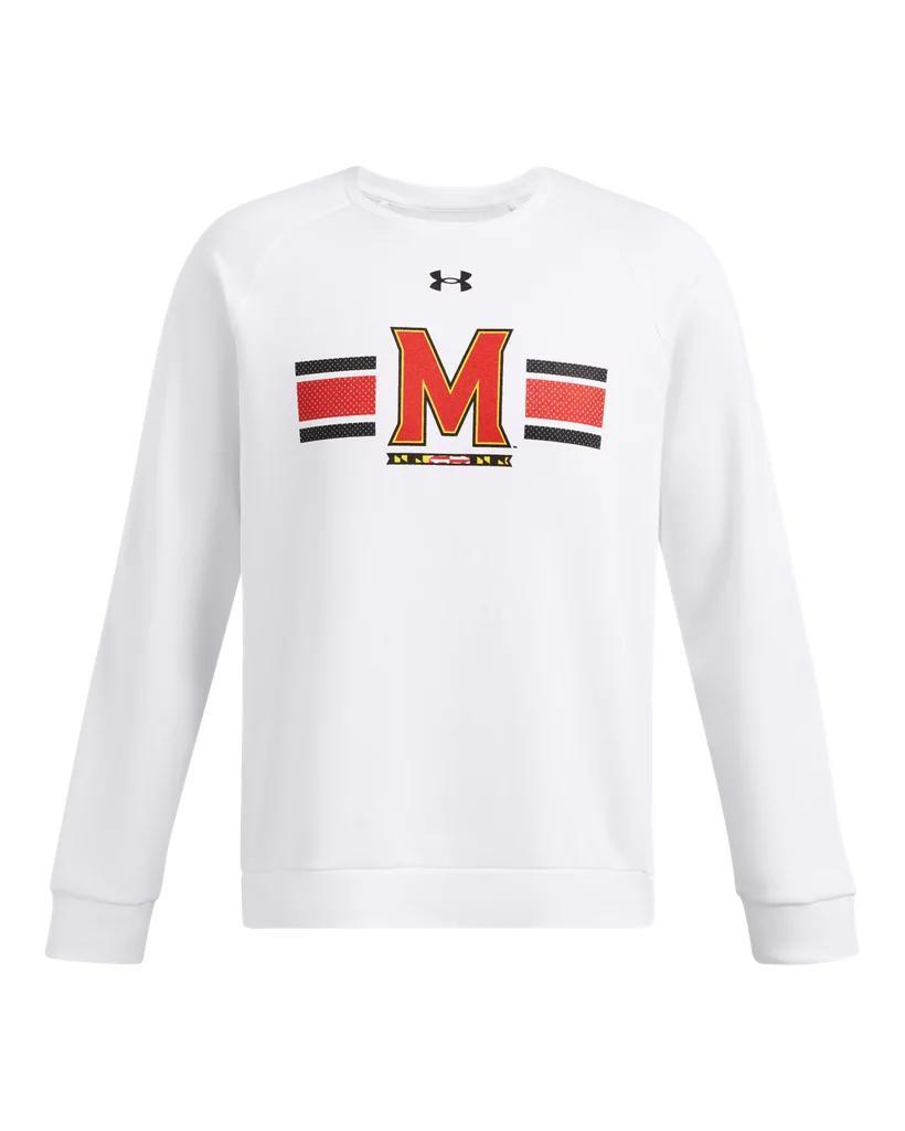 Men's UA Rival Fleece Collegiate Crew Product Image