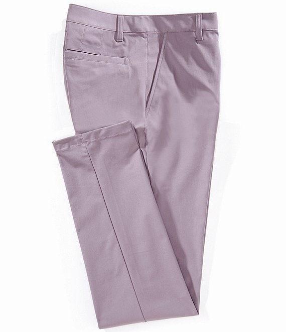 RHONE Slim Fit Flat Front Commuter Stretch Pants Product Image