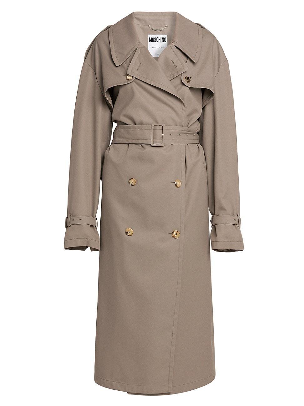 Womens Detachable Trench Coat Product Image