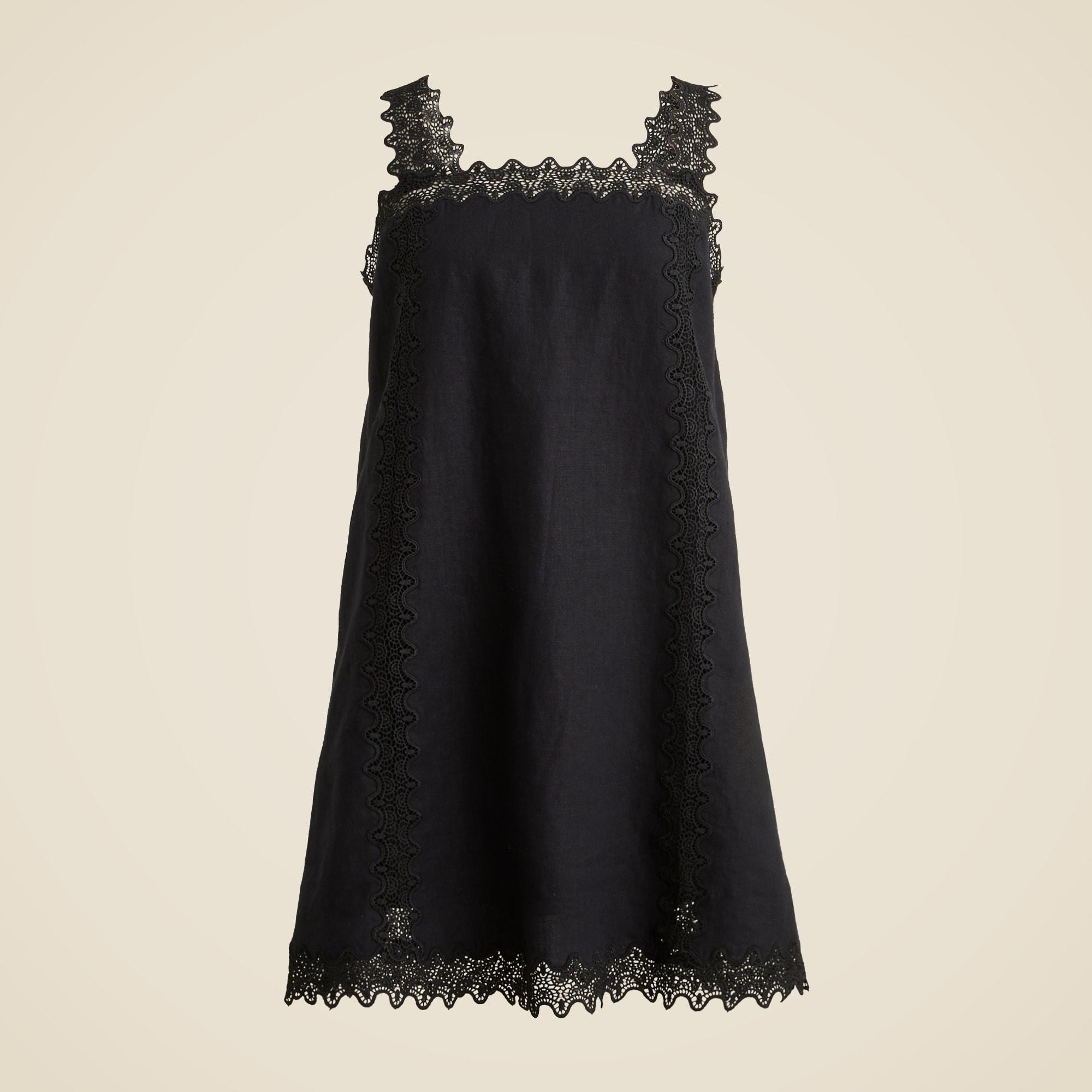 Lace-trim shift dress Product Image