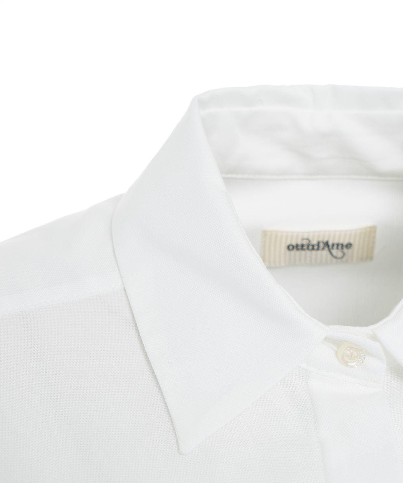 Oversized cotton blouse Product Image