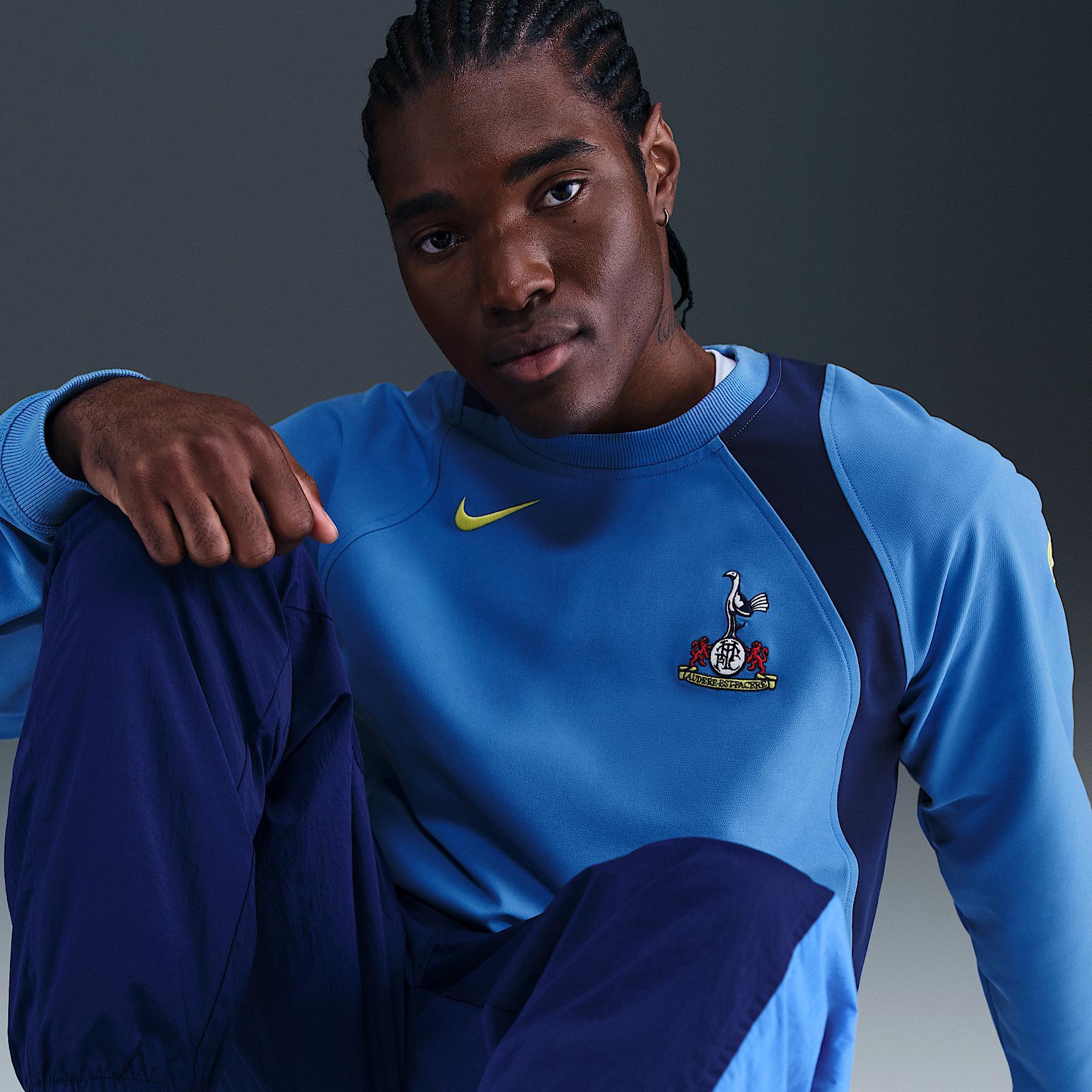 Tottenham Hotspur Third Nike Mens Total 90 Soccer Crew-Neck Top | HQ9783-428 Product Image