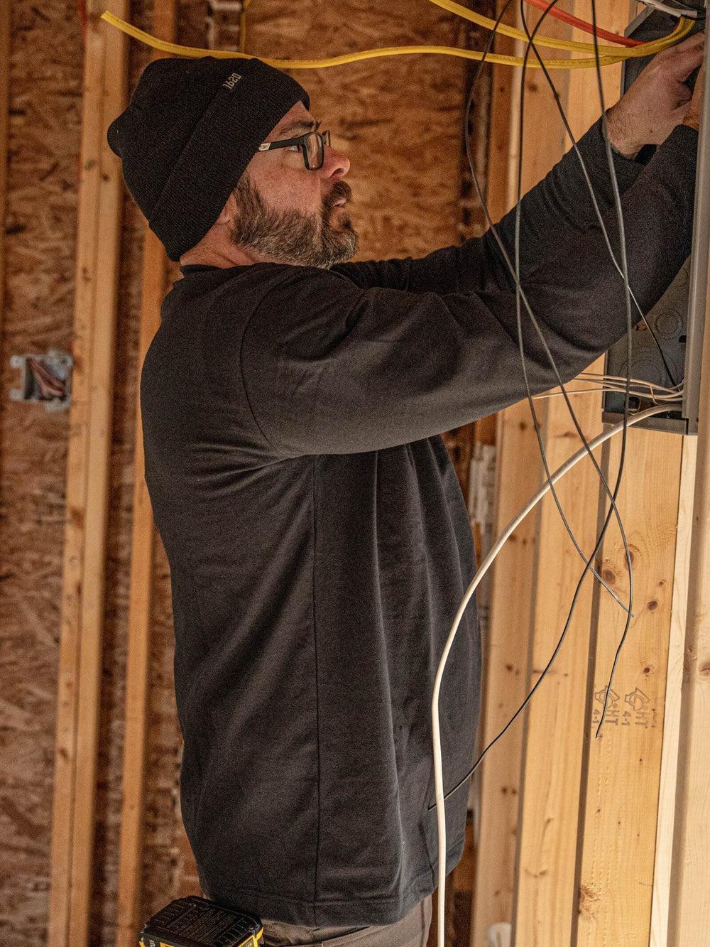 Heavyweight NYCO Long Sleeve T-Shirt Product Image