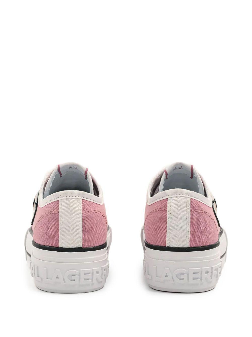 logo-print lace-up sneakers Product Image