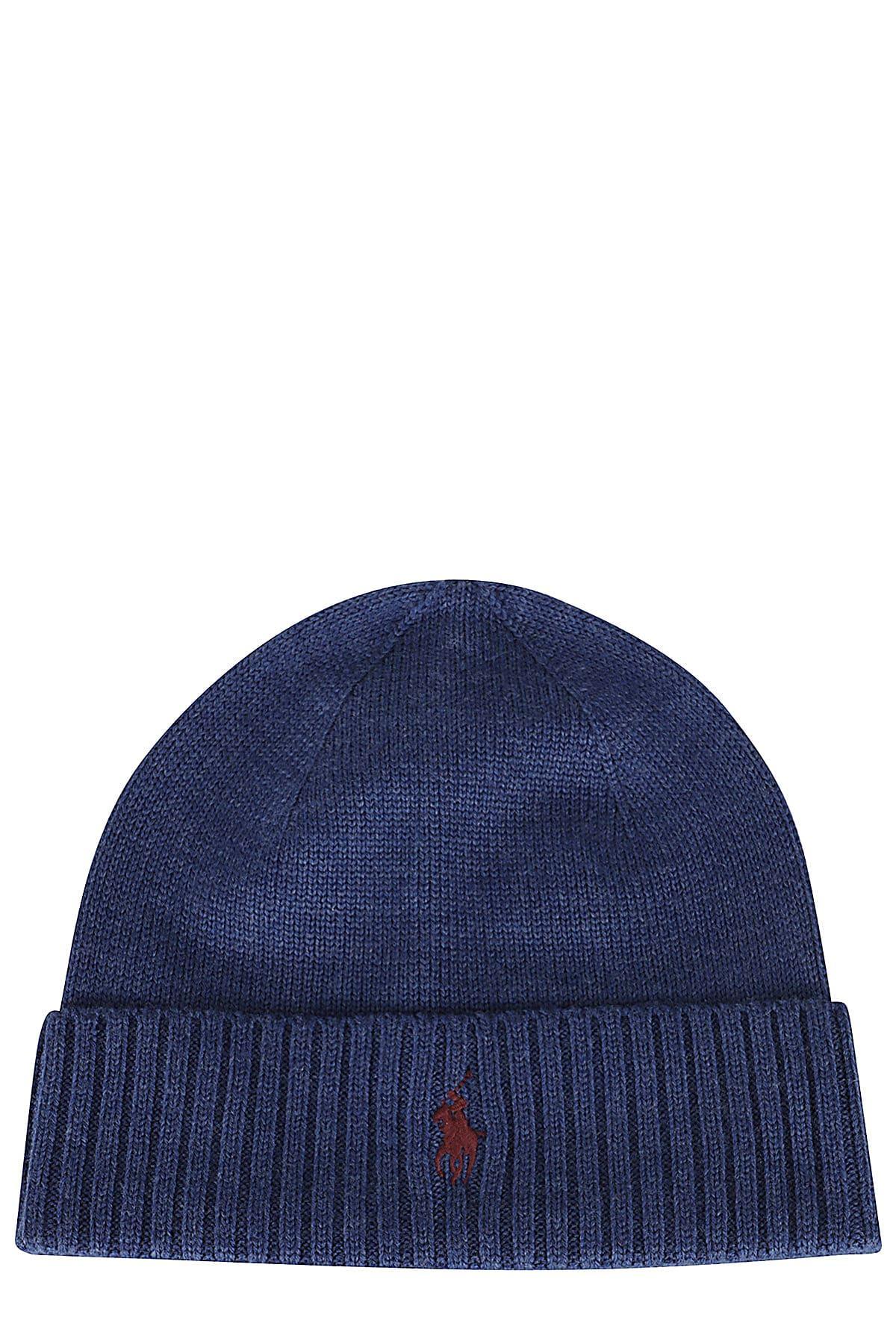 POLO RALPH LAUREN Cappello In Rustic Navy Heather Product Image