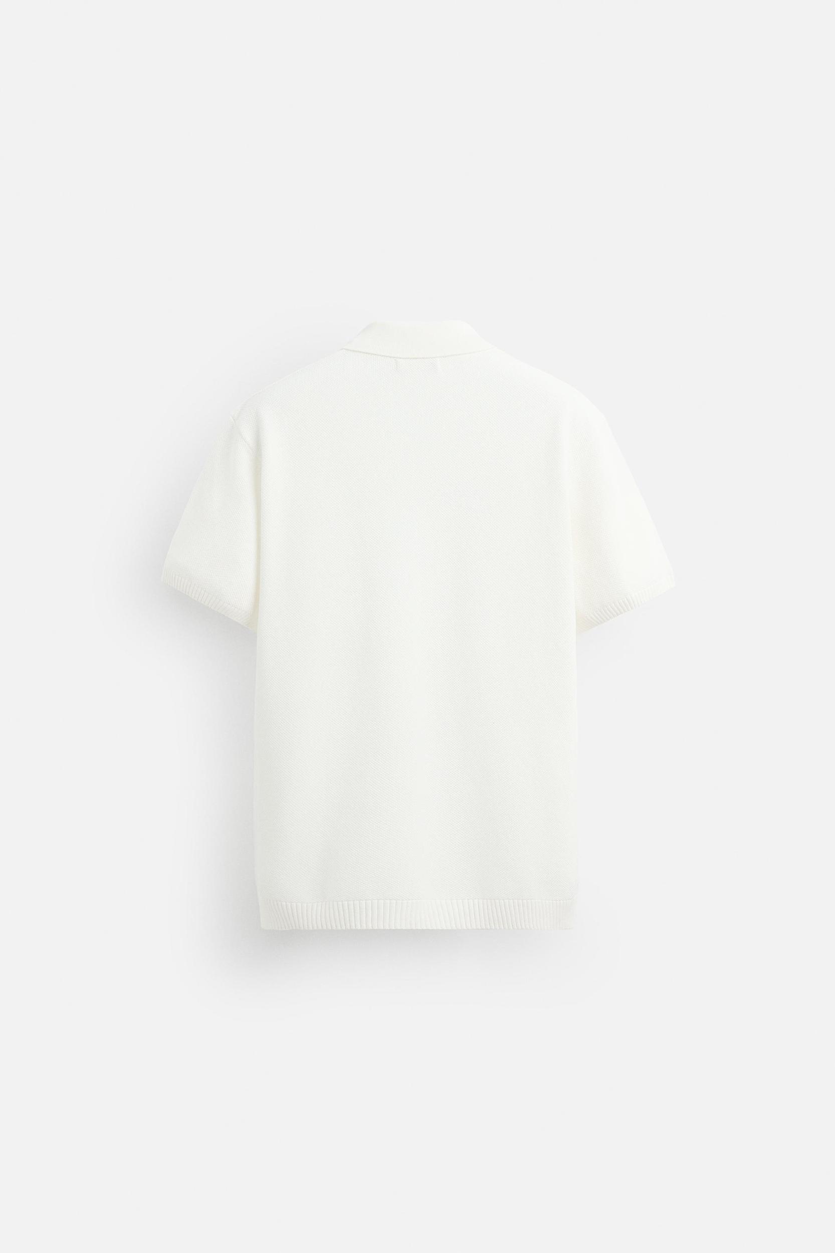 TEXTURED KNIT POLO Product Image