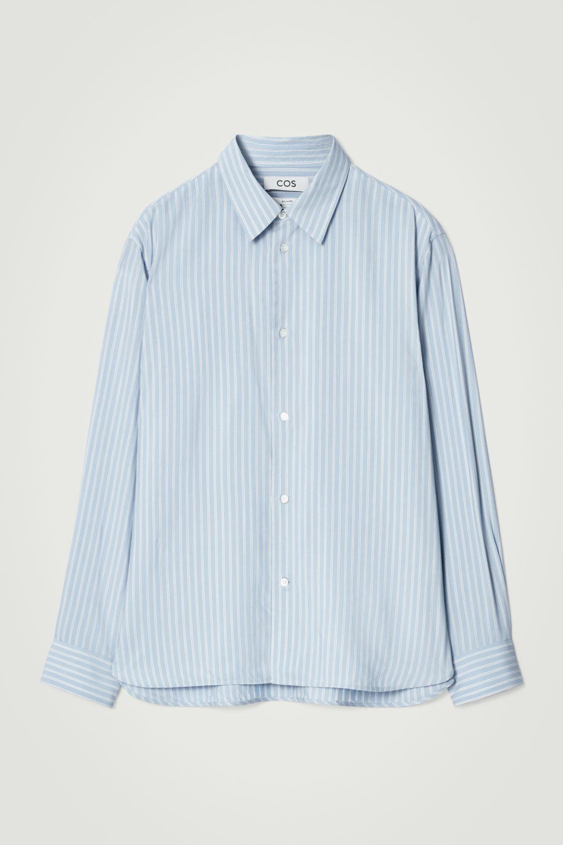 RELAXED STRIPED SHIRT Product Image