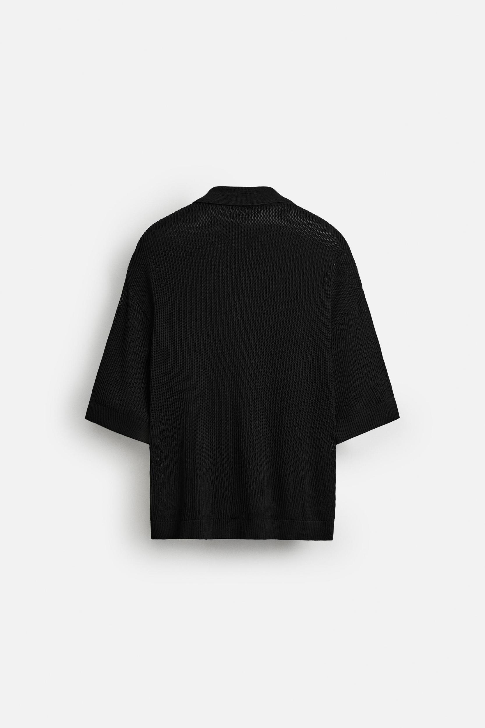 OPEN KNIT SHIRT Product Image